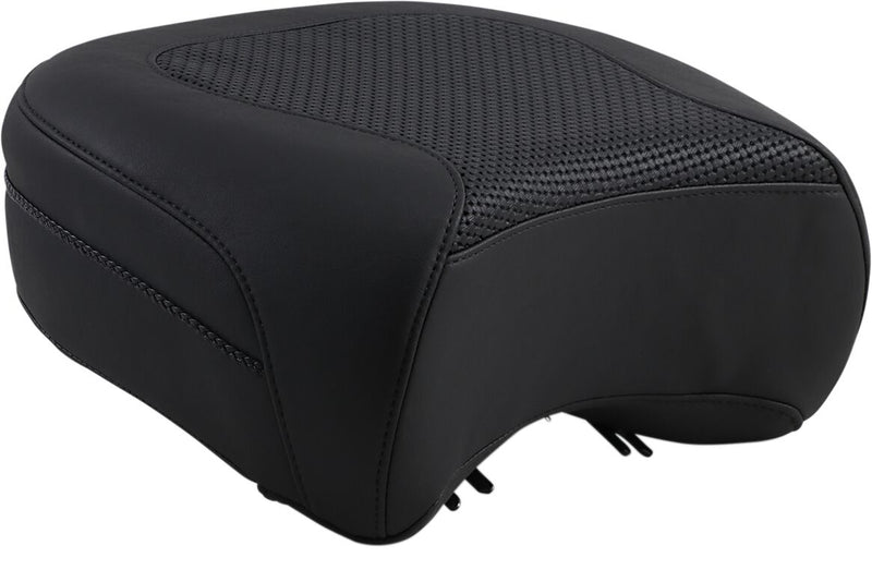 Mustang Textured Police Air Ride Seat Black Solo Seat #79436