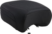 Mustang Textured Police Air Ride Seat Black Solo Seat #79436