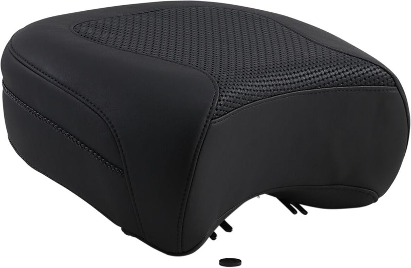Mustang Textured Police Air Ride Seat Black Solo Seat #79436