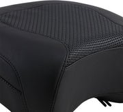 Mustang Textured Police Air Ride Seat Black Solo Seat Each