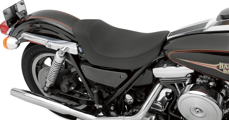 Drag Specialties Smooth EZ Mount Solo Seat for 1984-1994,1999-2000 Harley-Davidson FXR Motorcycles