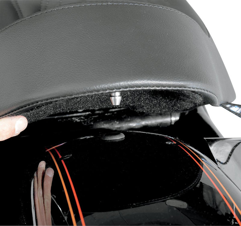 Drag Specialties Smooth EZ Mount Solo Seat for 1984-1994,1999-2000 Harley-Davidson FXR Motorcycles