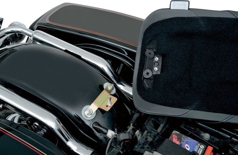 Drag Specialties Smooth EZ Mount Solo Seat for 1984-1994,1999-2000 Harley-Davidson FXR Motorcycles