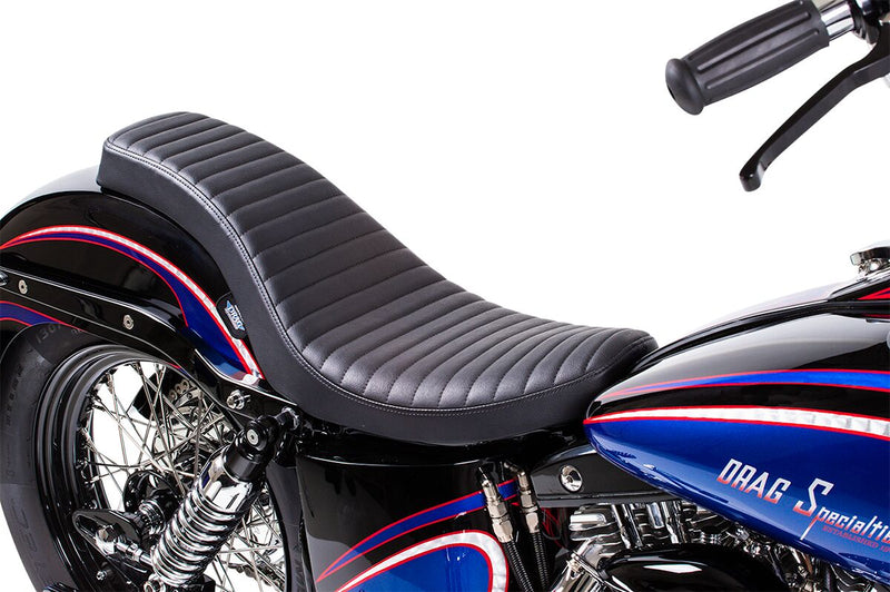 Drag Specialties Classic Stitch Spoon Style Seat for 1971-1984 Harley-Davidson FXR Motorcycles