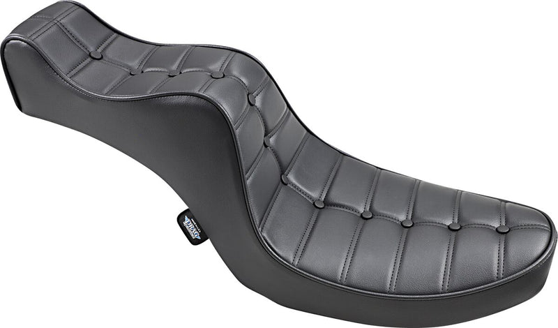 Drag Specialties Scorpion Stitch Mini King and Queen Seat for 1971-1984 Harley-Davidson FXR and 1984 Harley-Davidson Softail Motorcycles