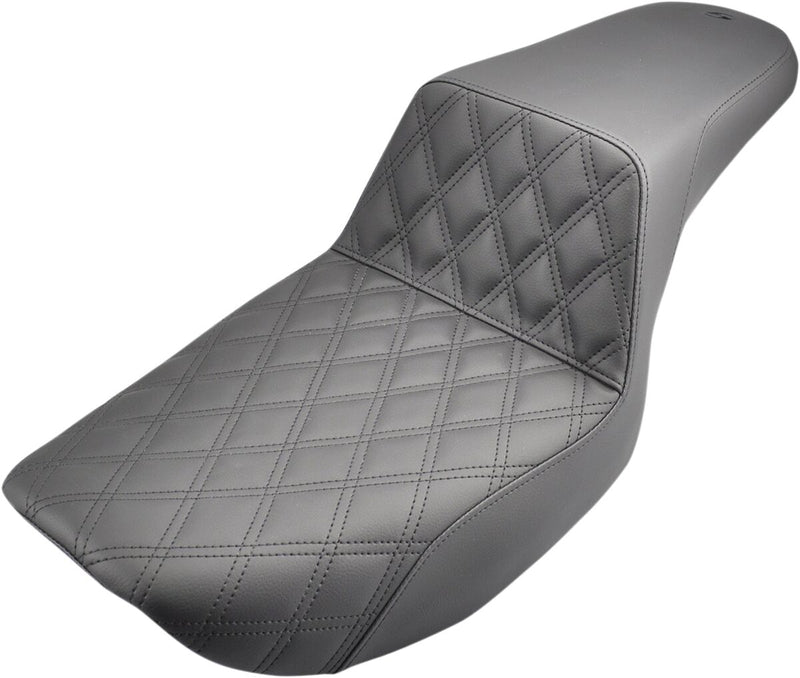 Saddlemen Lattice-Stitch Step-Up Seat for 1982-1994,1999-2000 Harley-Davidson FXR Motorcycles