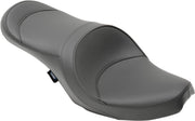 Drag Specialties FX Double Bucket Low Profile Seat for 1958-1984 Harley-Davidson Touring and 1971-1984 Harley-Davidson FXR Motorcycles