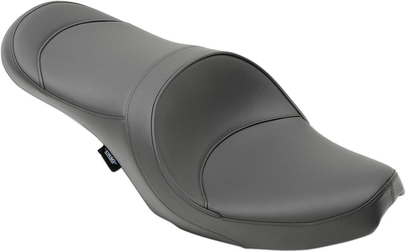Drag Specialties FX Double Bucket Low Profile Seat for 1958-1984 Harley-Davidson Touring and 1971-1984 Harley-Davidson FXR Motorcycles