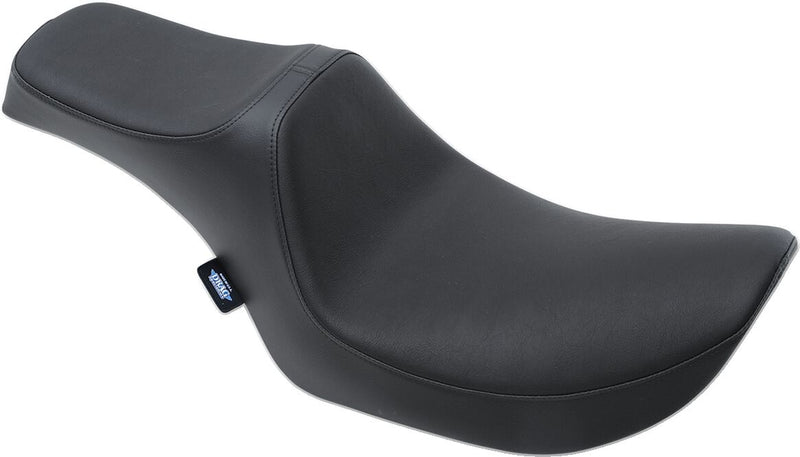 Drag Specialties Black Smooth Vinyl Predator III Seat for 1982-1994,1999-2000 Harley-Davidson FXR Motorcycles