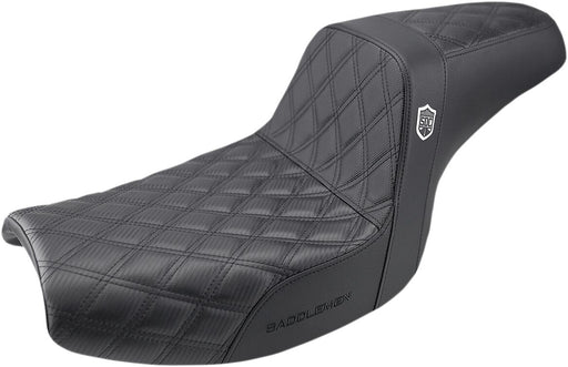Saddlemen Black Pro Series SDC Performance Gripper Seat for 1982-1994,1999-2000 Harley-Davidson FXR Motorcycles