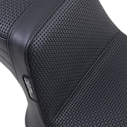 Le Pera Tailwhip Seat Black 2-Up Seat BikerTec #L-588BW