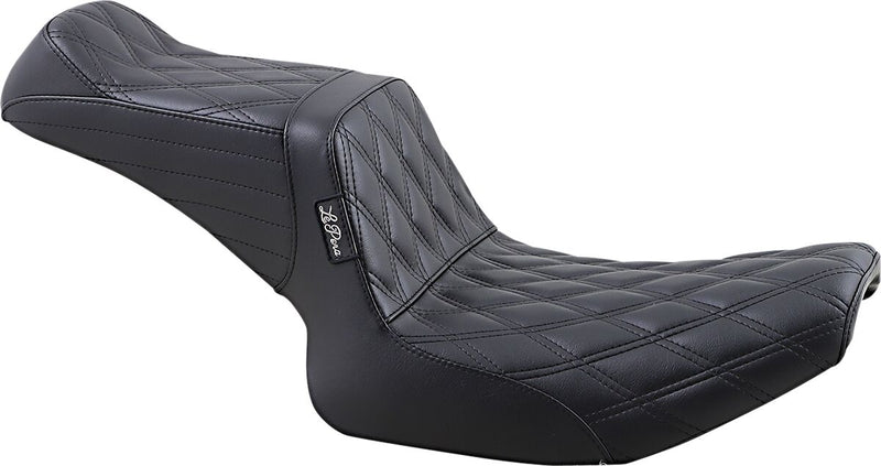 Le Pera Tailwhip Seat Black 2-Up Seat BikerTec
