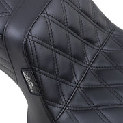 Le Pera Tailwhip Seat Black 2-Up Seat BikerTec Each