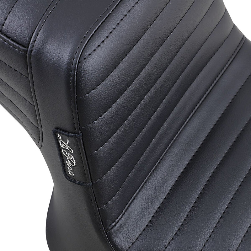 Le Pera Tailwhip Seat Black 2-Up Seat BikerTec Each