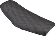 Saddlemen Lattice-Stitch Eliminator Seat Black