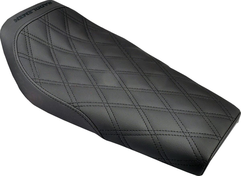 Saddlemen Lattice-Stitch Tracker Seat Black Fitment Harley-Davidson