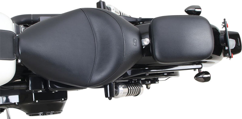 Saddlemen Black 7 in. S3 Standard Saddlehyde Phantom Pad