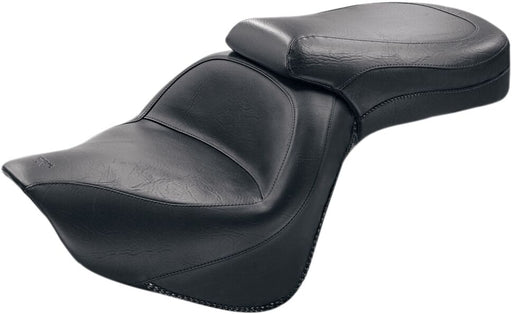 Mustang Vintage Wide Touring Seat Black One-Piece