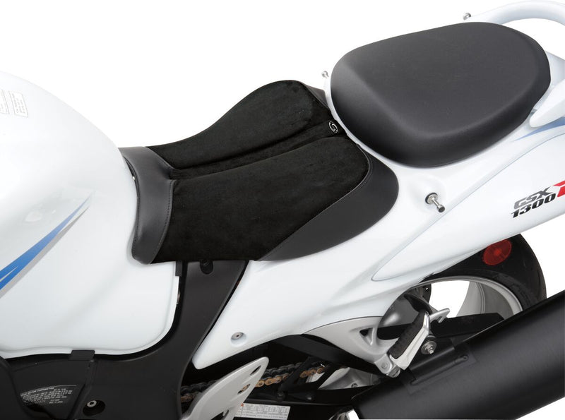Saddlemen Sport One-Piece Solo Seat with Rear Cover for 2008-2009,2011-2020 Suzuki GSX1300R Hayabusa and 2012-2013 Suzuki GSX1300R Hayabusa Limited Edition Motorcycles