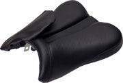 Saddlemen Track - CF One-Piece Solo Seat w/Carbon Fibre-Look Accent for 2008-2009 Suzuki GSX-R750 and 2008-2009 Suzuki GSX-R600 Motorcycles