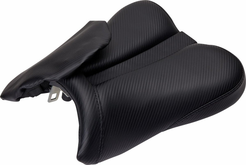 Saddlemen Track - CF One-Piece Solo Seat w/Carbon Fibre-Look Accent for 2008-2009 Suzuki GSX-R750 and 2008-2009 Suzuki GSX-R600 Motorcycles
