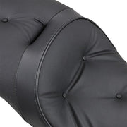 Drag Specialties Pillow Stitch Low Profile Touring Seat for Various Victory Motorcycles Black #0810-1542