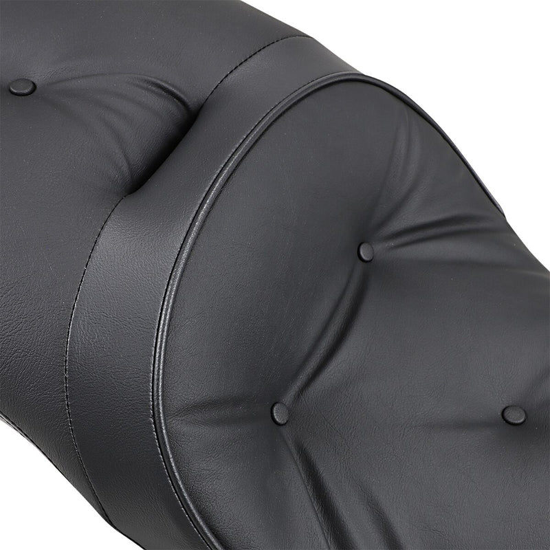 Drag Specialties Pillow Stitch Low Profile Touring Seat for Various Victory Motorcycles Black #0810-1542