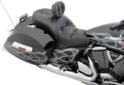 Drag Specialties Pillow Stitch Low Profile Touring Seat for Various Victory Motorcycles Black #0810-1542