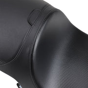 Drag Specialties Carbon Stitch Predator Seat for 2005-2014 Victory Hammer Motorcycles Black #0810-1583