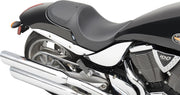 Drag Specialties Carbon Stitch Predator Seat for 2005-2014 Victory Hammer Motorcycles Black #0810-1583