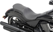 Drag Specialties Black Smooth Low-Profile Touring Seat for Various Victory Motorcycles #0810-1605