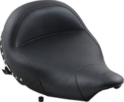 Mustang Seats Black Studded Wide Touring Solo Seat for Various Indian Motorcycles