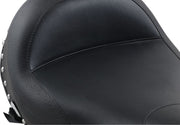 Mustang Seats Black Studded Wide Touring Solo Seat for Various Indian Motorcycles