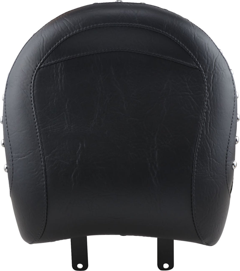 Mustang Seats 13 in. Black Studded Wide Touring Passenger Seat for Various Indian Motorcycles