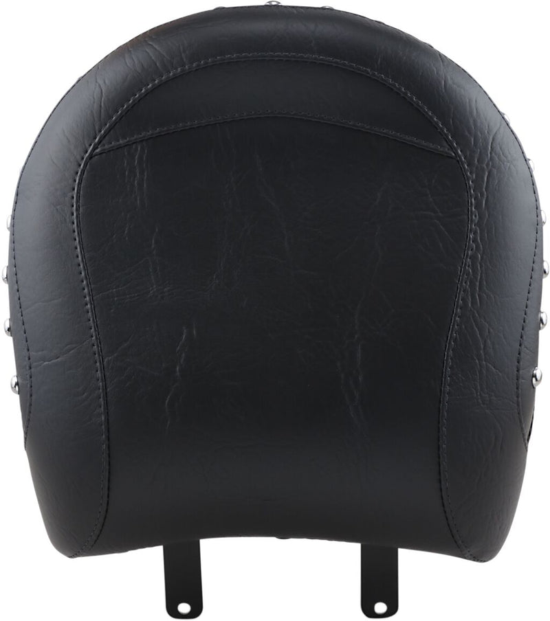 Mustang Seats 13 in. Black Studded Wide Touring Passenger Seat for Various Indian Motorcycles