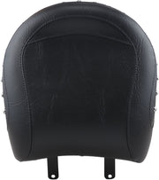 Mustang Seats 13 in. Black Studded Wide Touring Passenger Seat for Various Indian Motorcycles