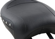 Mustang Seats 13 in. Black Studded Wide Touring Passenger Seat for Various Indian Motorcycles
