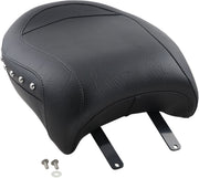 Mustang Seats 13 in. Black Studded Wide Touring Passenger Seat for Various Indian Motorcycles