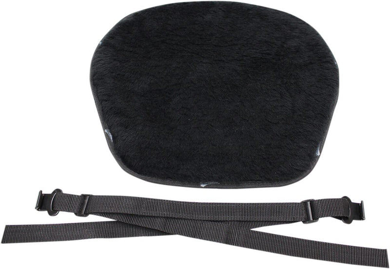 Saddlemen Jumbo SaddleGel Comfort Pad w/Synthetic Sheepskin Cover Black