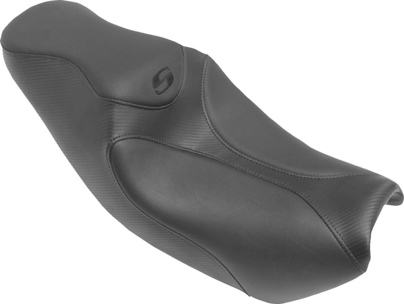 Saddlemen Street Two-Up Seat for 2015-2020 Harley-Davidson Street 500 - XG 500 and 2015-2020 Harley-Davidson Street 750 - XG 750 Motorcycles Black #815-25-102