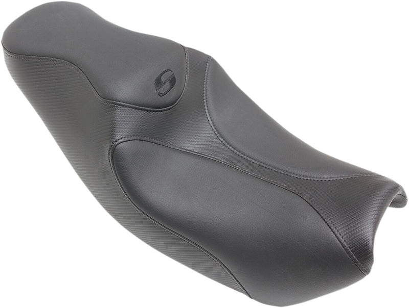 Saddlemen Street Two-Up Seat for 2015-2020 Harley-Davidson Street 500 - XG 500 and 2015-2020 Harley-Davidson Street 750 - XG 750 Motorcycles Black #815-25-102