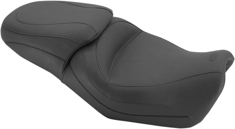 Mustang Vintage Touring 2-Up Vinyl Seat Black 2-Up Seat #76421