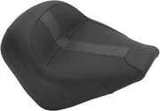Mustang Vintage Solo Seat Black Vinyl