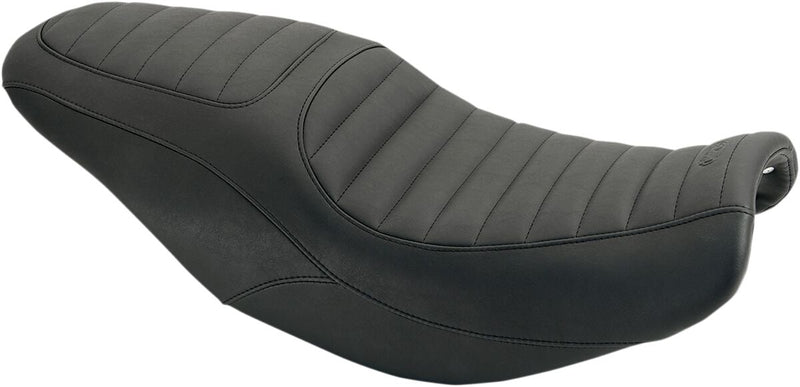 Mustang Retro One-Piece 2-Up Seat Black