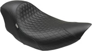 Mustang Shope Signature Series Cafe Seat Black Solo Seat Vinyl