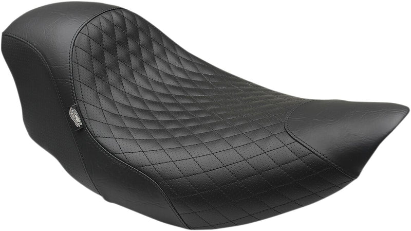 Mustang Shope Signature Series Cafe Seat Black Solo Seat Vinyl