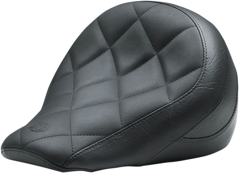 Mustang Solo Touring Seat Black Solo Seat Vinyl