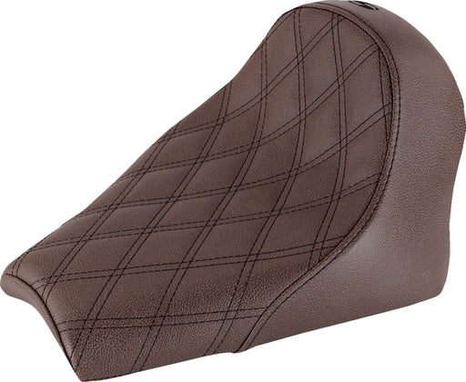 Saddlemen Brown Renegade Solo Seat for 2018-2024 Indian Scout Motorcycles