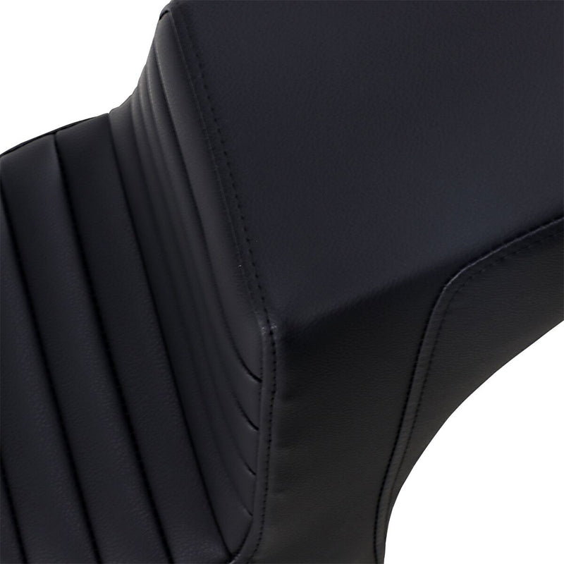 Saddlemen Black Tuck N Roll Step-Up Seat for 2018-2024 Indian Scout Motorcycles #I18-33-171