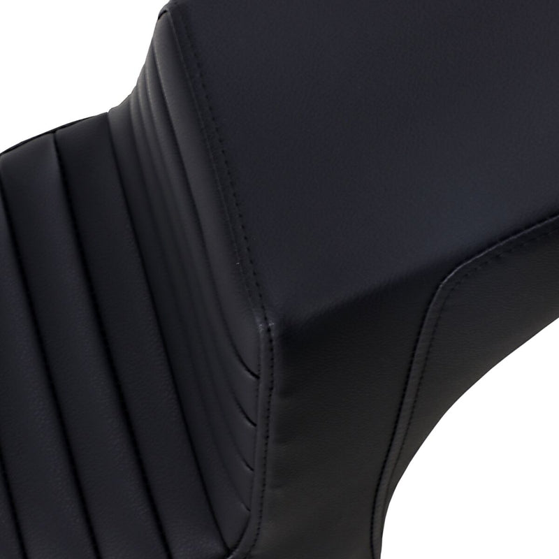 Saddlemen Black Tuck N Roll Step-Up Seat for 2018-2024 Indian Scout Motorcycles